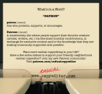 What's in a word: "Patron"